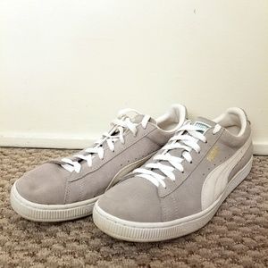Puma Suede Classic Grey/White